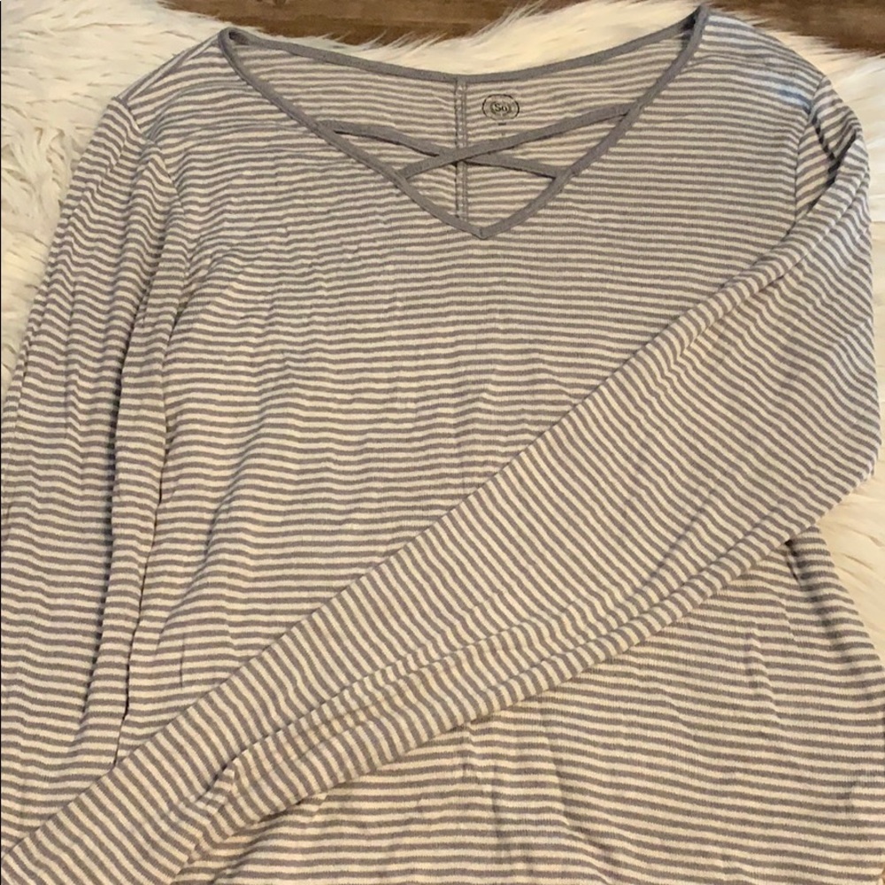 Striped long sleeve!